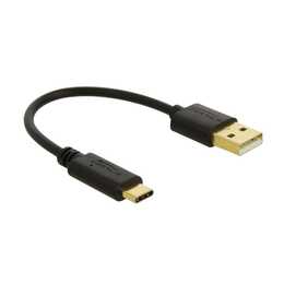 DELOCK USB-Kabel (USB Typ A, USB Typ C, 0.15 m)