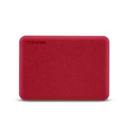 TOSHIBA Canvio Advance (USB Typ-A, 4000 GB, Rot)