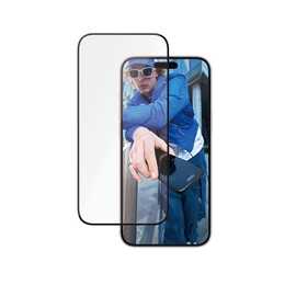 PANZERGLASS Displayschutzglas  Ultra-Wide Fit (iPhone 16 Plus, iPhone 15 Plus, 1 Stück)