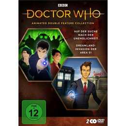 Doctor Who - Animated Double Feature Collection - Auf der Suche nach der Unendlichkeit / Dreamland: Invasion der Area 51 (DE, EN)