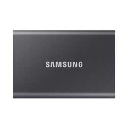 SAMSUNG Portable SSD T7 (USB de type C, 500 GB, Gris)