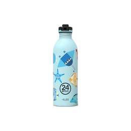 24BOTTLES Gourde enfants Urban Sea Friends (0.5 l, Bleu clair)