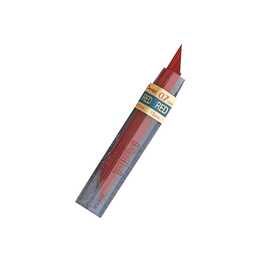 PENTEL Mine de crayon (Rouge, 12 pièce)