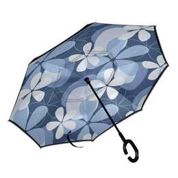 EG Parapluie-canne Fleurs (110 cm)