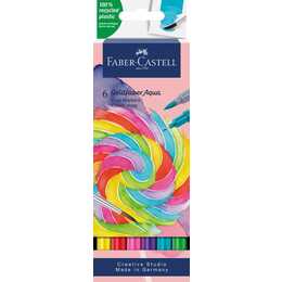 FABER-CASTELL Pennarello acrilico Candy Shop (Multicolore, 6 pezzo)