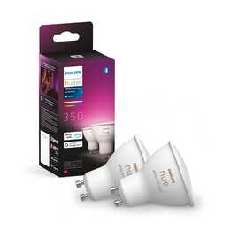 PHILIPS HUE Ampoule LED White & Color Ambiance (GU10, Bluetooth, 5.7 W)