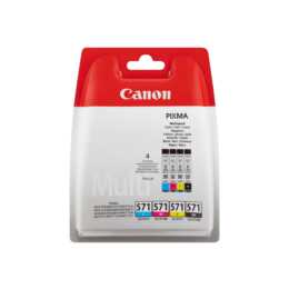 CANON CLI-571 (Gelb, Schwarz, Magenta, Cyan, Multipack)