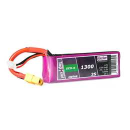 HACKER Accu RC 25C TopFuel ECO-X MTAG (LiPo, 1300 mAh, 7.4 V)