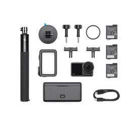 DJI Osmo Action 3 Adventure Combo (4096 x 3072, Noir)