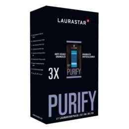 LAURASTAR Aqua Refill Pulizia e granulato (3 pezzo)