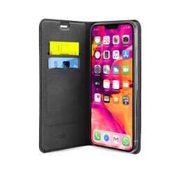 SBS Flipcover Book (iPhone 12, iPhone 12 Pro, Schwarz)