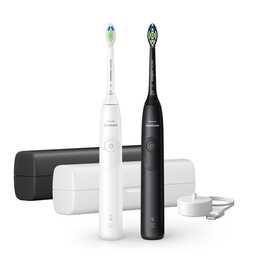 PHILIPS Sonicare 5300 Duo (Mattschwarz, Weiss)