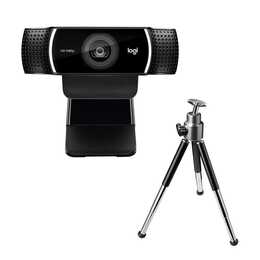 LOGITECH C922 Pro Webcam (1920 x 1080, 1280 x 720, Schwarz)