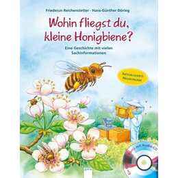 Wohin fliegst du, kleine Honigbiene?