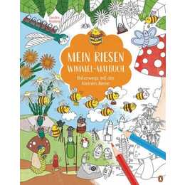 Mein Riesen-Wimmel-Malbuch - Unterwegs mit der kleinen Biene