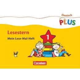 Deutsch plus - Grundschule, Lese-Mal-Hefte, Lesestern, Arbeitshefte 1-5, 082660-5, 082661-2, 082662-9, 082663-6 und 082664-3 im Paket