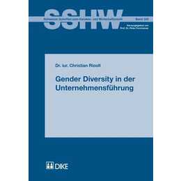 Gender Diversity in der Unternehmensführung