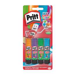 PRITT Stylo à coller Fun Colors (10 g, 4 pièce)