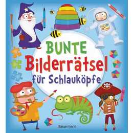 Bunte Bilderrätsel für Schlauköpfe