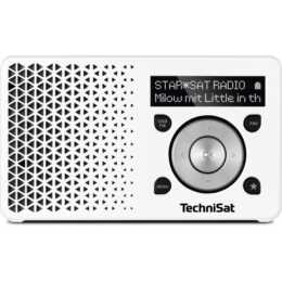TECHNISAT 1 Küchen- / Badradio (Silber, Weiss)
