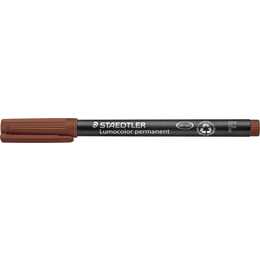 STAEDTLER Pennarello indelebile Lumocolor (Marrone, 1 pezzo)