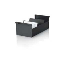 STYRO Karteikasten (A6, Schwarz, 1 Stück)