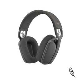 LOGITECH Cuffia per ufficio Zone Vibe 100 (Over-Ear, Senza fili, Grafite)