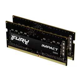 KINGSTON TECHNOLOGY Fury Impact KF432S20IBK2/16 (2 x 8 GB, DDR4 3200 MHz, SO-DIMM 260-Pin)