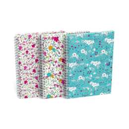 OXFORD Notizbuch ForMe Floral (B5, Kariert)