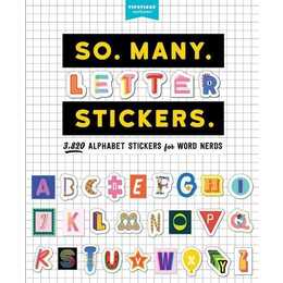 So. Many. Letter Stickers