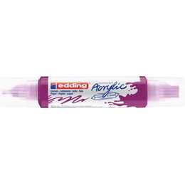 EDDING Marqueur acrylique 5400 (Mauve, 1 pièce)