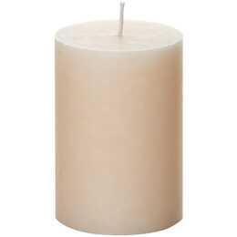 BALTHASAR Bougie cylindrique Rustico (Beige, Champagne)