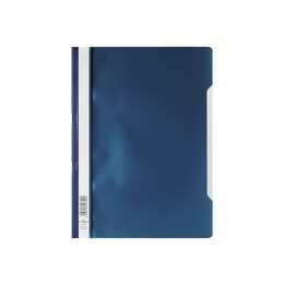 DURABLE Chemises de presentation (Transparent, Bleu foncé, A4, 50 pièce)