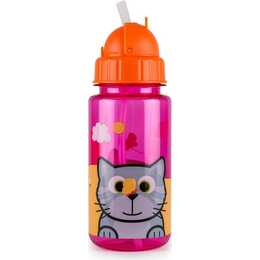 TUM TUM Kindertrinkflasche Bluebell (0.40 l, Orange, Pink)