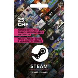 Steam Wallet Card CHF 25