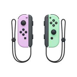 NINTENDO Joy-Con Duo Controller (Pastelllila, Pastellgrün)