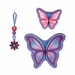 STEP BY STEP Magnetapplikation Magic Mags Butterfly Maja (Blau, Pink, Mehrfarbig)