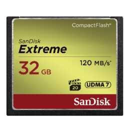 SANDISK Compact Flash Extreme (VPG 20, 32 GB, 120 MB/s)