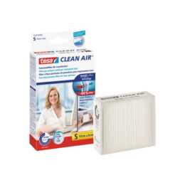 TESA Clean Air Filtre anti-poussière fin (Blanc)