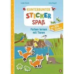 Kunterbunter Stickerspass - Farben lernen mit Tieren