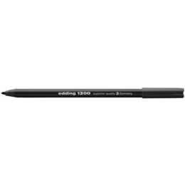 EDDING Fineliner (Schwarz, 1 Stück)