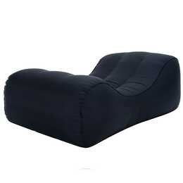 EG Luftsofa - schwarz - 120cmx60cmx35cm