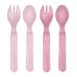 REER Set de couverts pour enfants Growing (Rose)