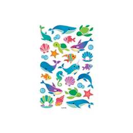 FOLIA 3D-Sticker Bubble Underwater  (Fisch)