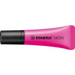 STABILO Surligneur NEON (Rose, 1 pièce)