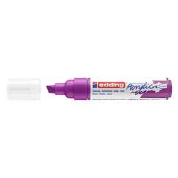 EDDING Marqueur acrylique 5000 (Mauve, 1 pièce)