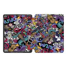 EG MTT Coque pour Apple iPad 10.2" 2019 - Graffiti