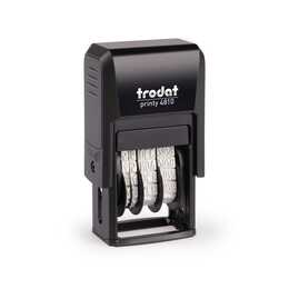 TRODAT Tampon dateur Printy Dater 4810 (Noir, 1 pièce)