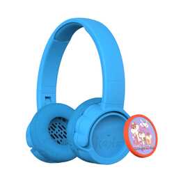 KEKZ Starterset Casque d'écoute pour enfants (On-Ear, Bleu)