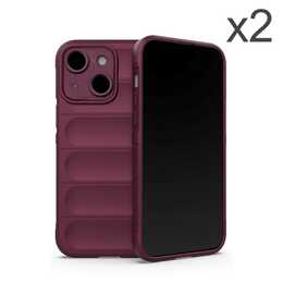 EG Backcover (iPhone 14, rosso scuro)